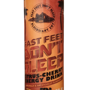 4-Pack Sugar-Free Fast Feet Don’t Sleep Energy Drinks